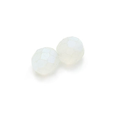 3mm Fire Polish Round - FPR03-FCAB-69 - Frosted Crystal AB - 50 Bead Package