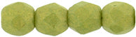 3mm Fire Polish Round - FPR03-PS1005-143 - Pacifica Avocado - 50 Bead Package