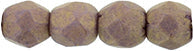 3mm Fire Polish Round - FPR03-PS1008-145 - Pacifica Fig - 50 Bead Package