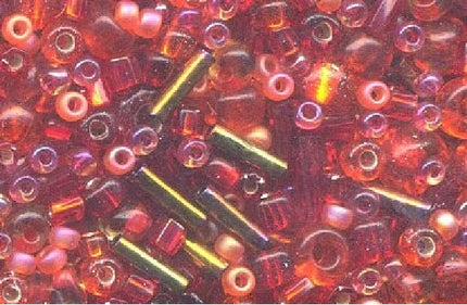 Miyuki Multi Mix - MM011 - Fire Opal - 25 Grams