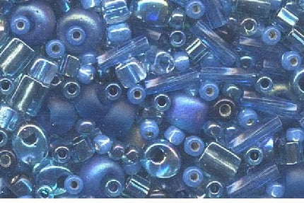Miyuki Multi Mix - MM019 - Deep Blue Sea- 25 Grams