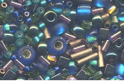 Miyuki Multi Mix - MM020 - Peacock Garden- 25 Grams