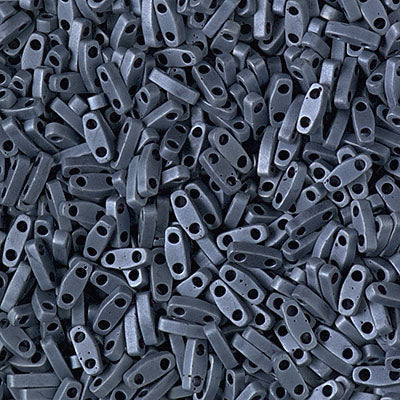 Miyuki Quarter Tila Beads - QTL-2001 - Matte GunMetallical