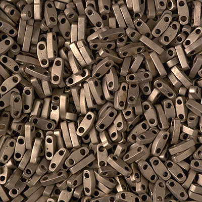 Miyuki Quarter Tila Beads - QTL-2006 - Matte Metallic Dk Bronze