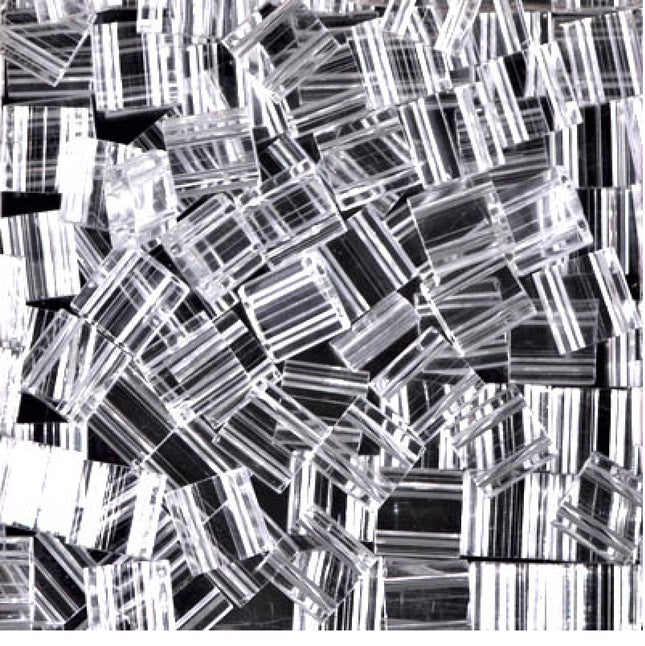 Miyuki Tila Beads - TL-131 - Crystal - 5 Gram Package