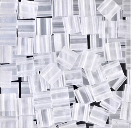 Miyuki Tila Beads - TL-131F - Matte Crystal- 5 Gram Package