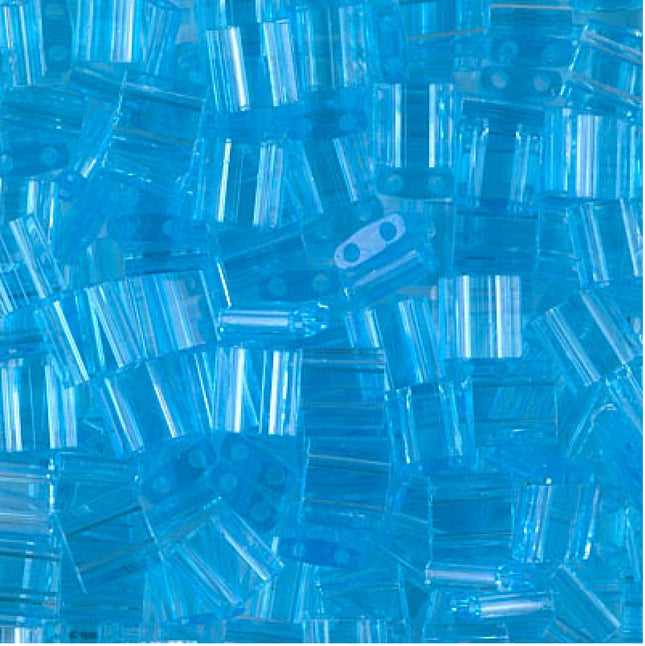 Miyuki Tila Beads - TL-148 - Transparent Aqua - 5 Gram Package
