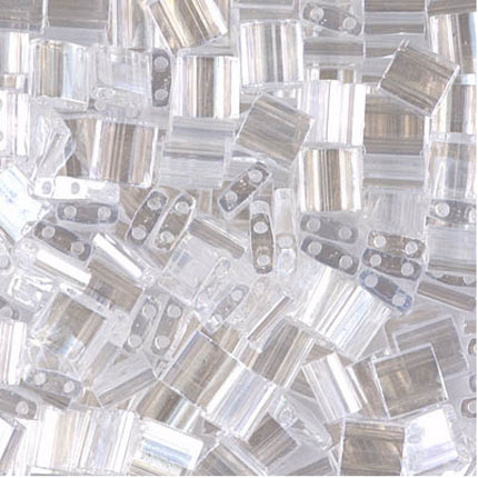 Miyuki Tila Beads - TL-160 - Crystal Luster - 5 Gram Package