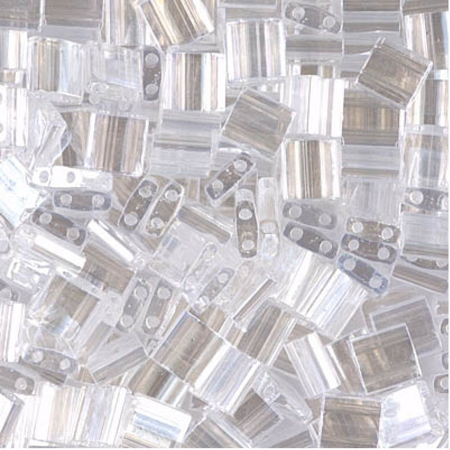 Miyuki Tila Beads - TL-160 - Crystal Luster - 5 Gram Package