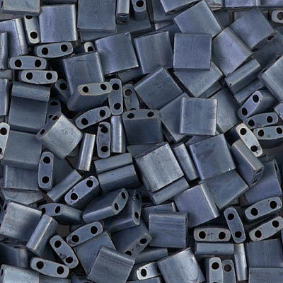 Miyuki Tila Beads - TL2001 - Matte Blue Grey
