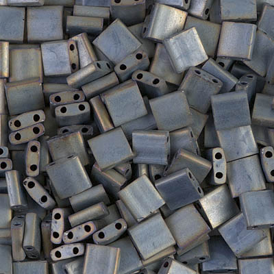 Miyuki Tila Beads - TL2002 - Matte Met Silver Grey