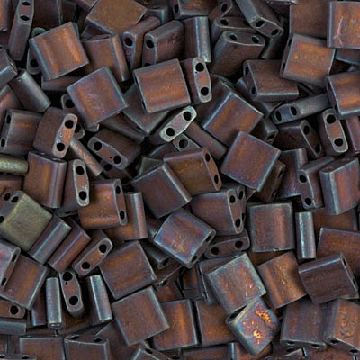 Miyuki Tila Beads - TL2005 - Matte Met Copper