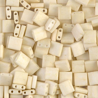 Miyuki Tila Beads - TL2021 - Matte�Cream