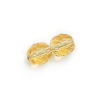 3mm Fire Polish Round - Honey - 50 Beads