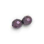 3mm Fire Polish Round - Eggplant Pearl - 50 Beads