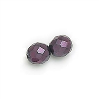 3mm Fire Polish Round - Eggplant Pearl - 50 Beads