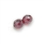 3mm Fire Polish Round - Light Garnet Shimmer - 50 Beads