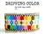 Julie Ann Smith Designs - DRIPPING COLOR - Odd Count Peyote Bracelet - 11/0 Delica Bead Kit